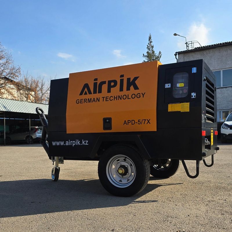 Дизельный винтовой компрессор APD-5/7X,5,2 м³ / мин,7 бар - 4