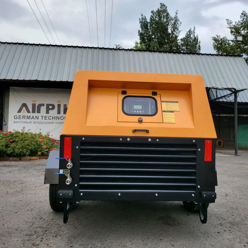 Дизельный винтовой компрессор AirPIK APD-3.5/7Q, 3,5м³/мин, 7бар - 2